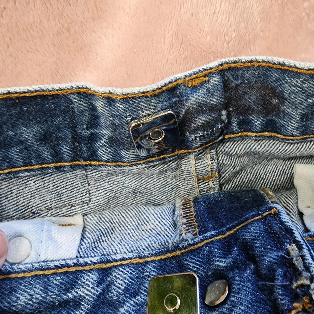 Upcycled Denim Crossbody Bag Vintage Style Boho - Picture 4 of 9